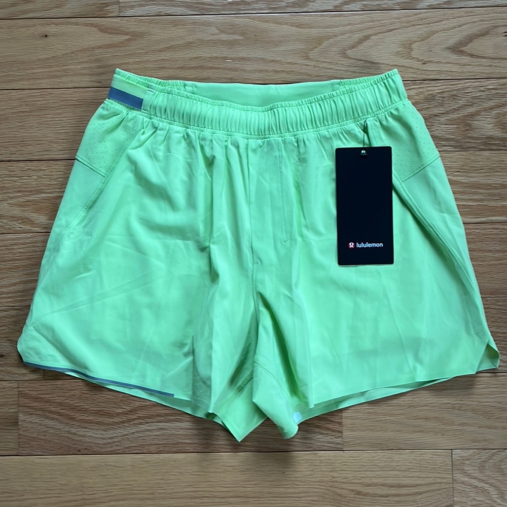 Lululemon Surge Short 4” Lined *Neon Mint